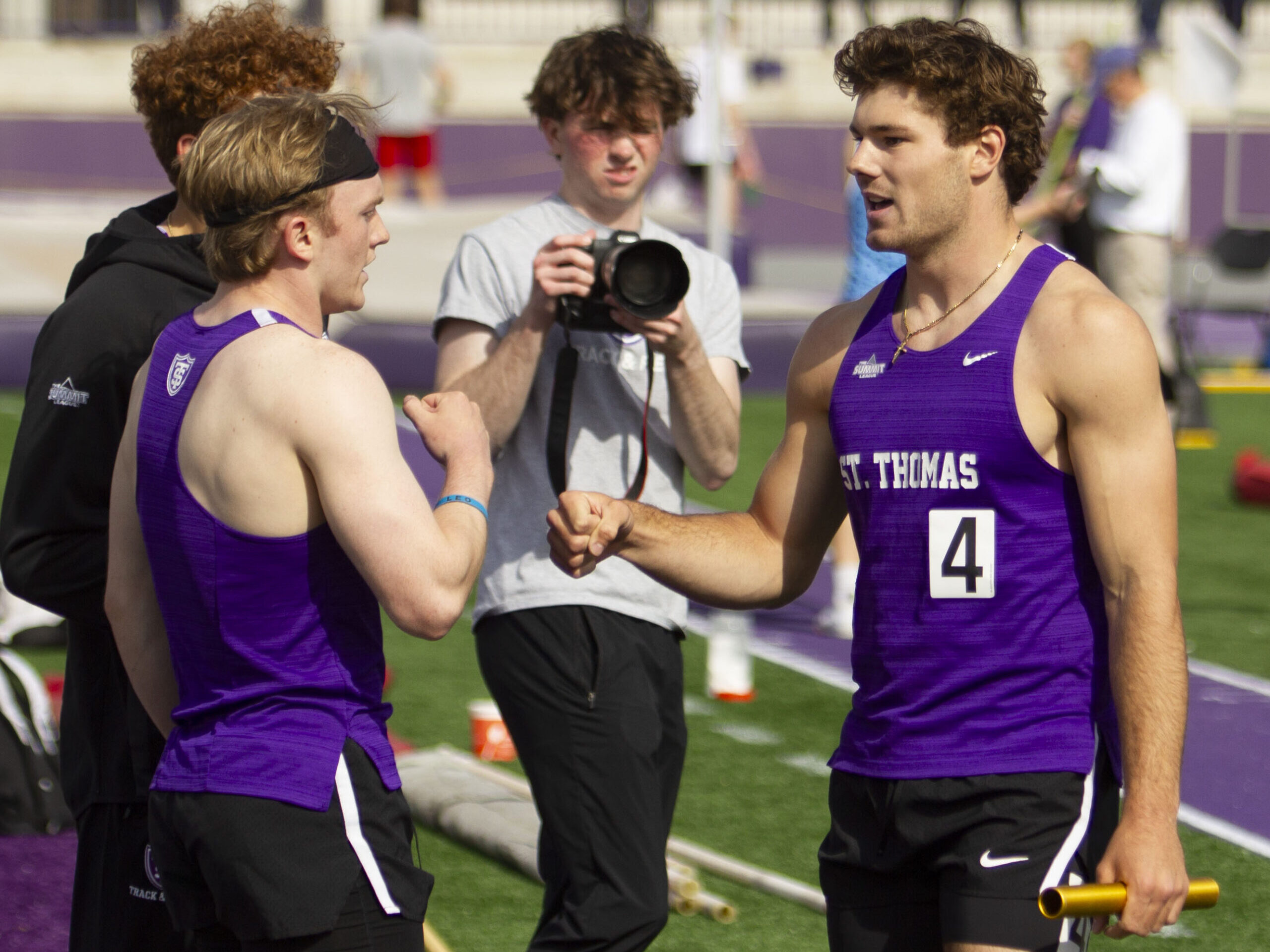 St. Thomas track and field hosts final meet before Summit League Championships