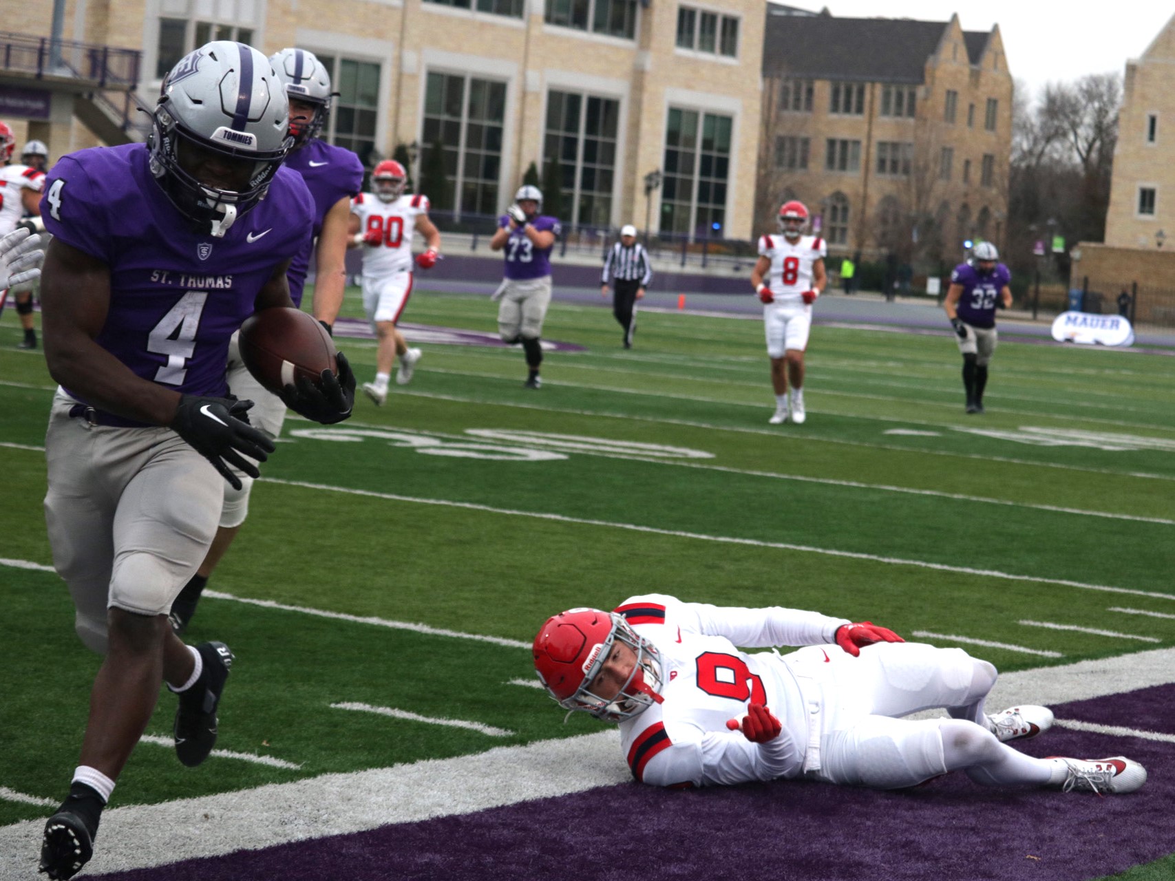 St. Thomas football ends season with 32-9 win over Dayton