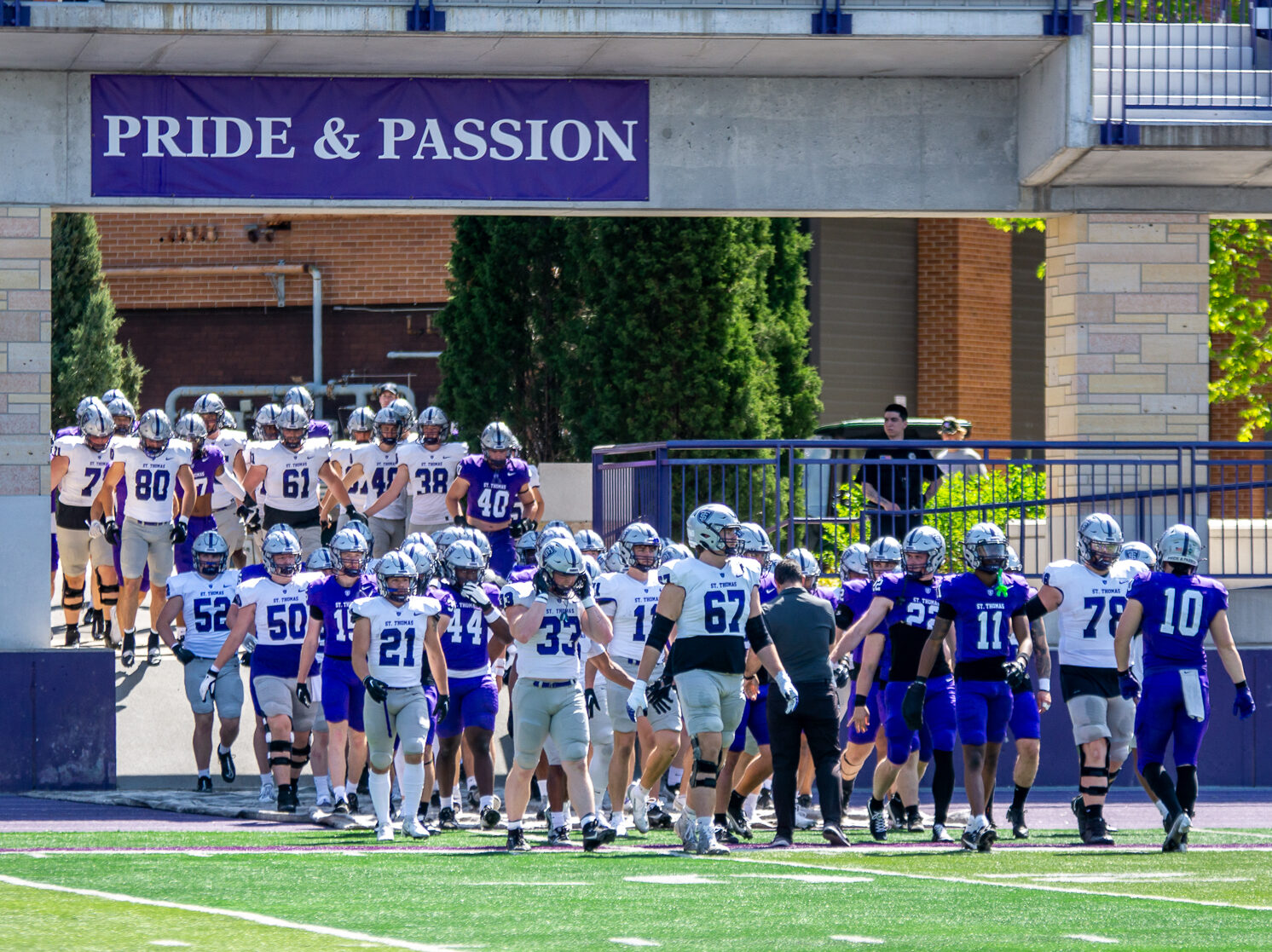 UST football preps for upcoming season that is ‘as tough as it gets’
