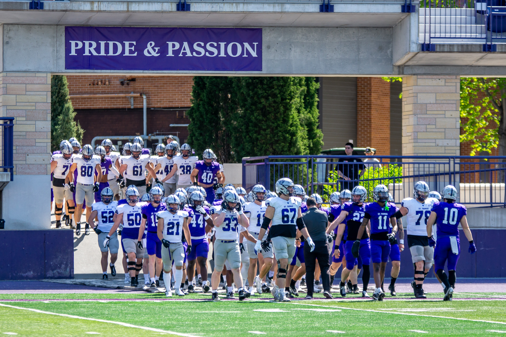 UST football preps for upcoming season that is ‘as tough as it gets’