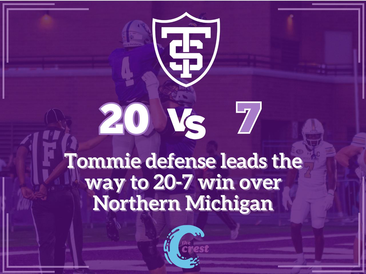 Tommie defense leads the way to 20-7 win over Northern Michigan