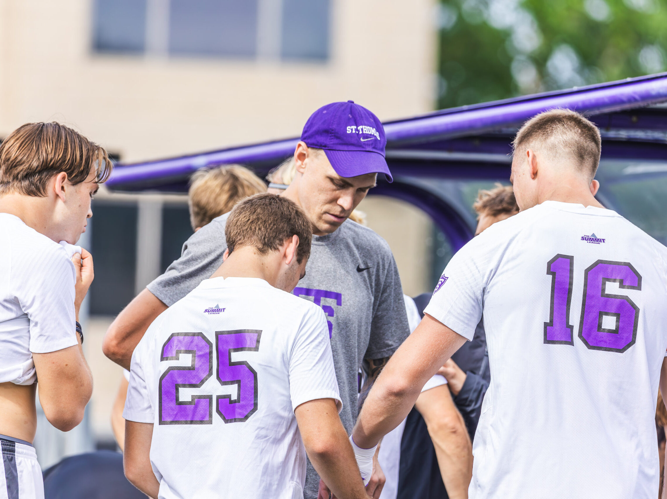 From goal to sidelines: The path of St. Thomas soccer coach Cody Cropper from player to coach