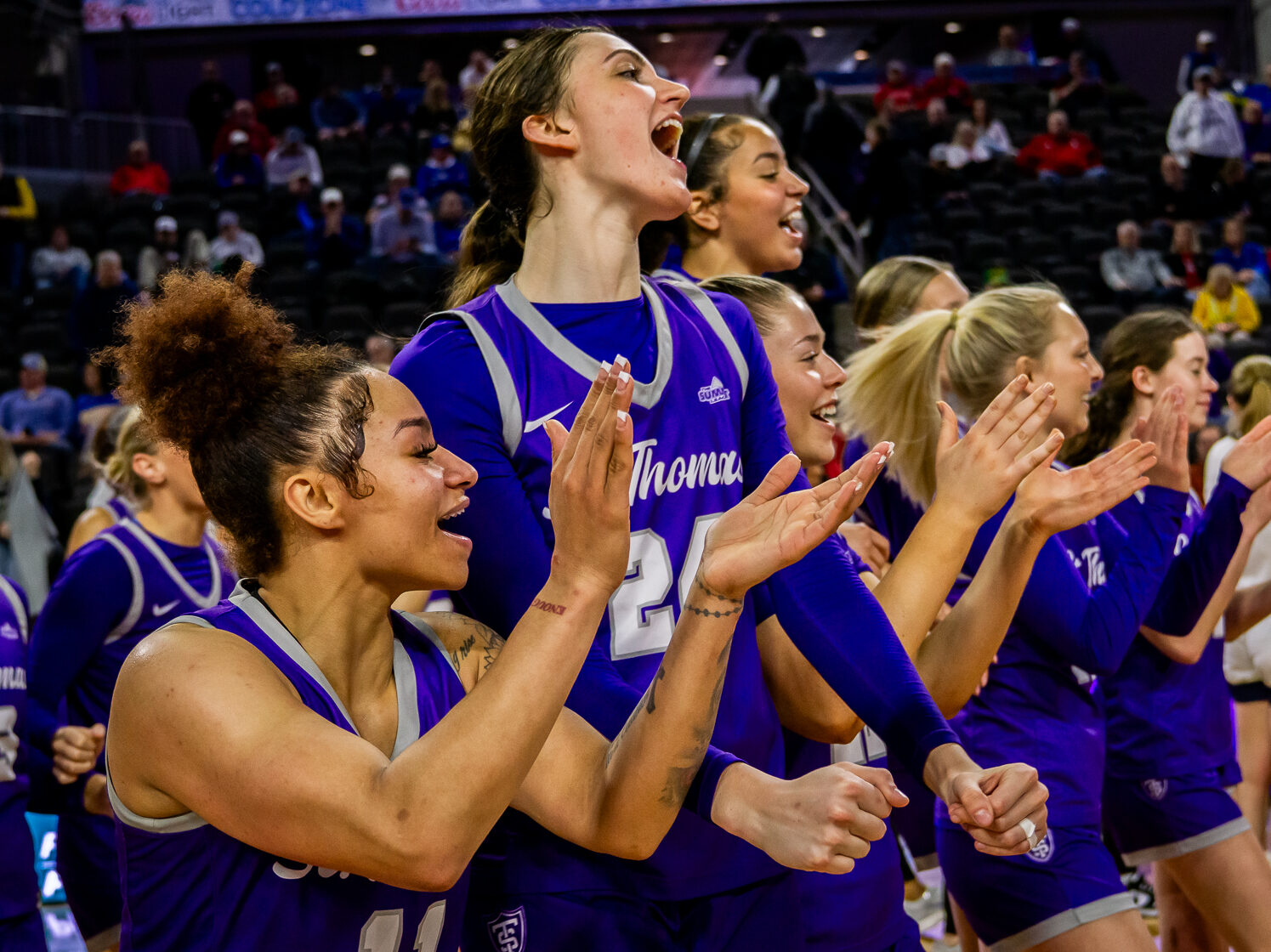 UST women reach first-ever Summit League semifinal, beat ORU 81-54