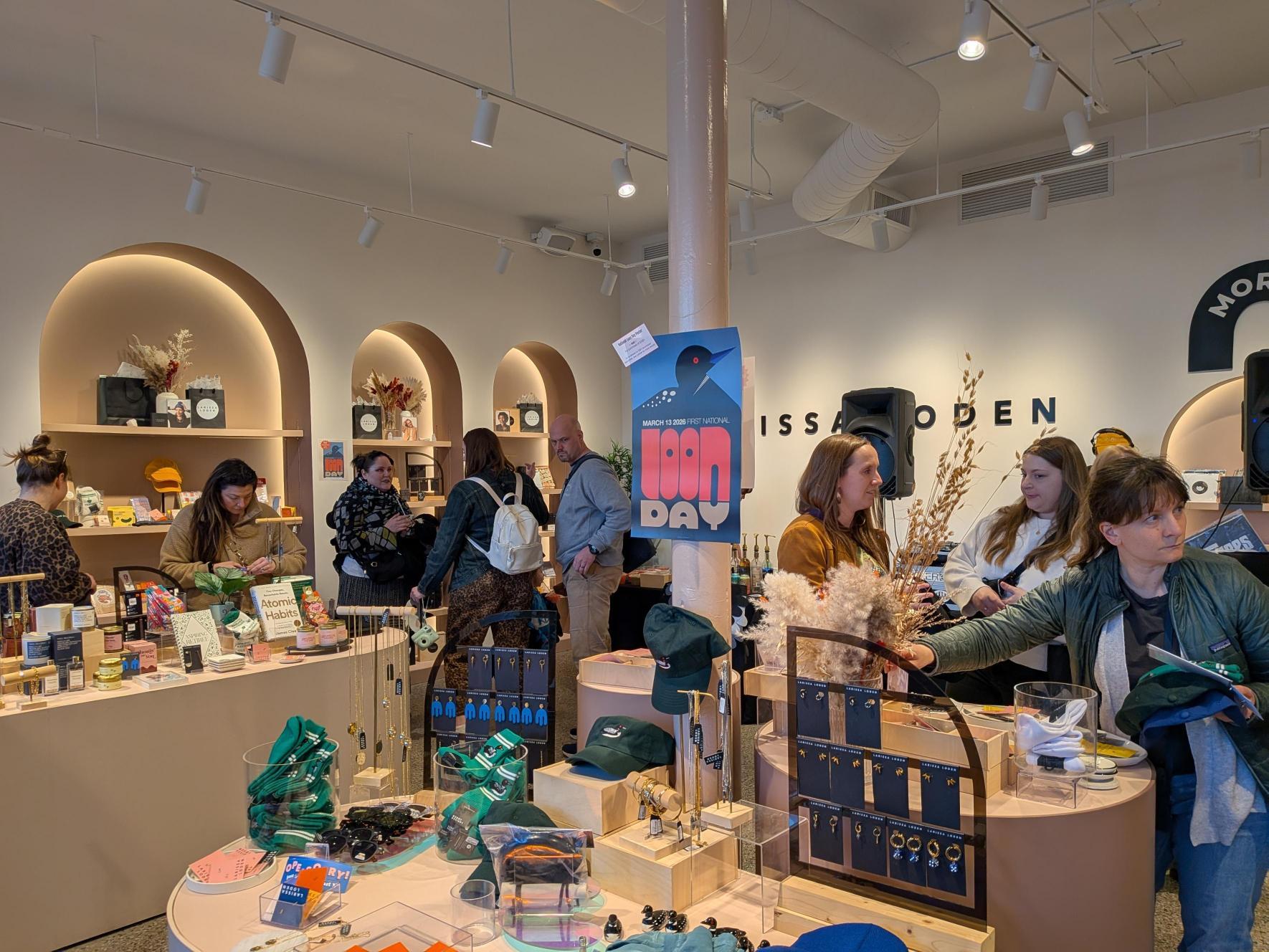 Local jewelry store celebrates ‘National Loon Day’ with festival, highlighting ICE resistance