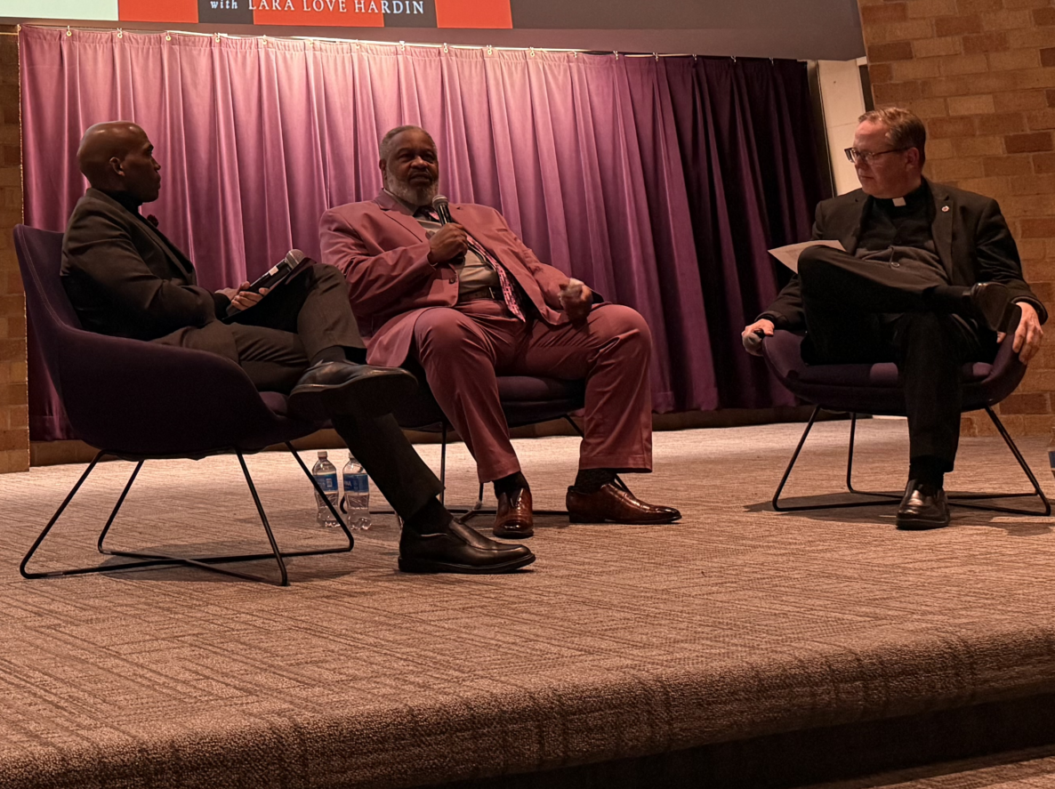 Anthony Ray Hinton urges St. Thomas community to reform the justice system that failed him