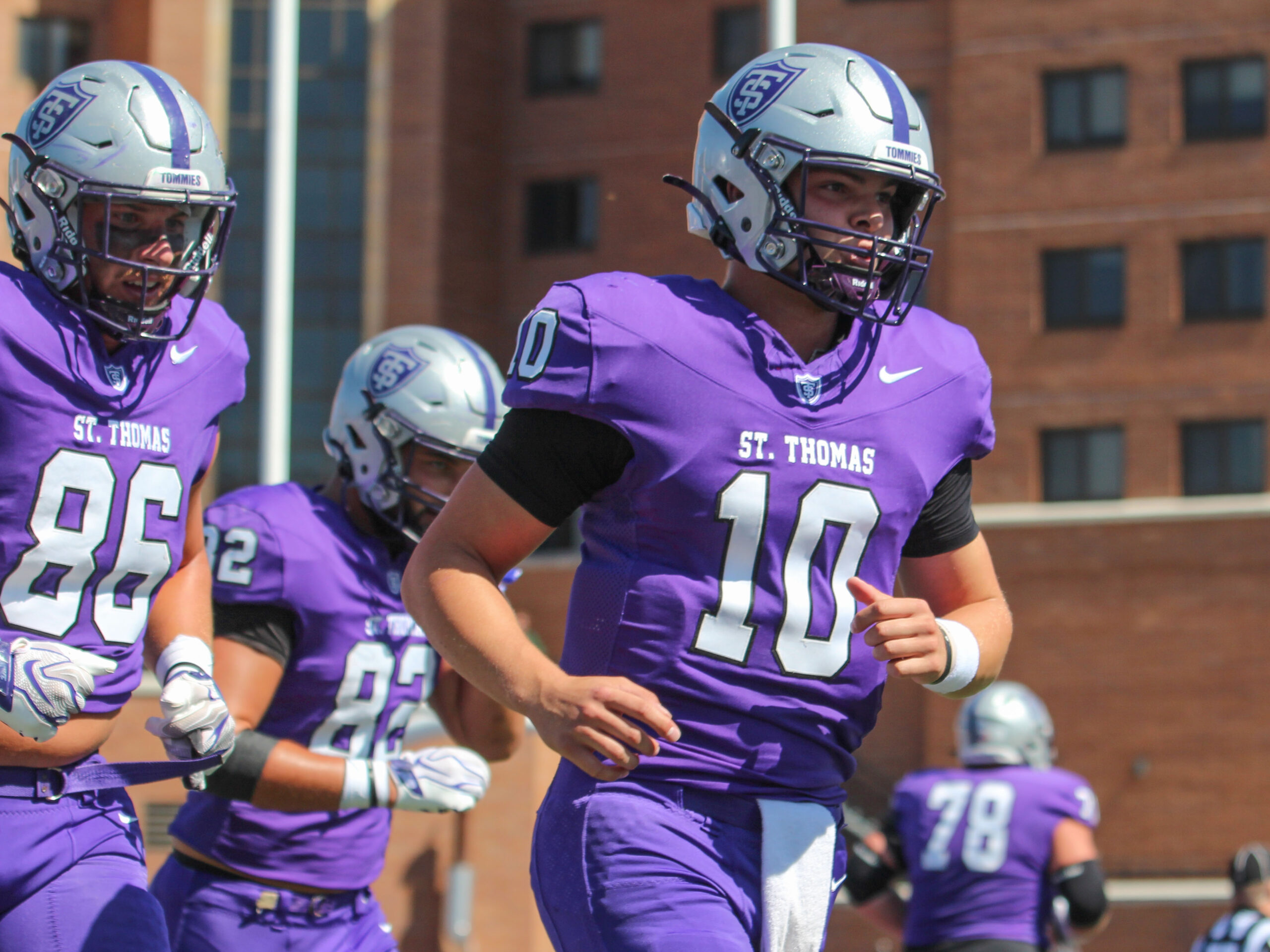 Fourth-string quarterback shines in 56-14 victory over Northern Michigan 