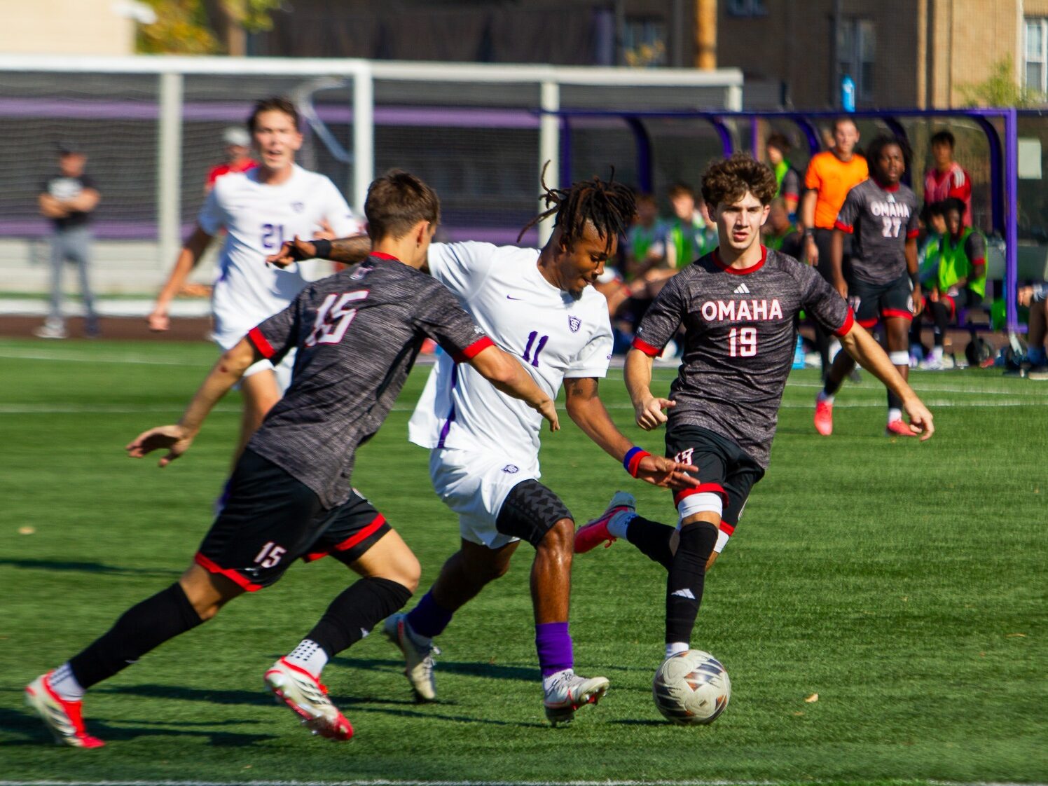 St. Thomas men’s soccer snags first win in over a month with 4-0 shutout against Omaha