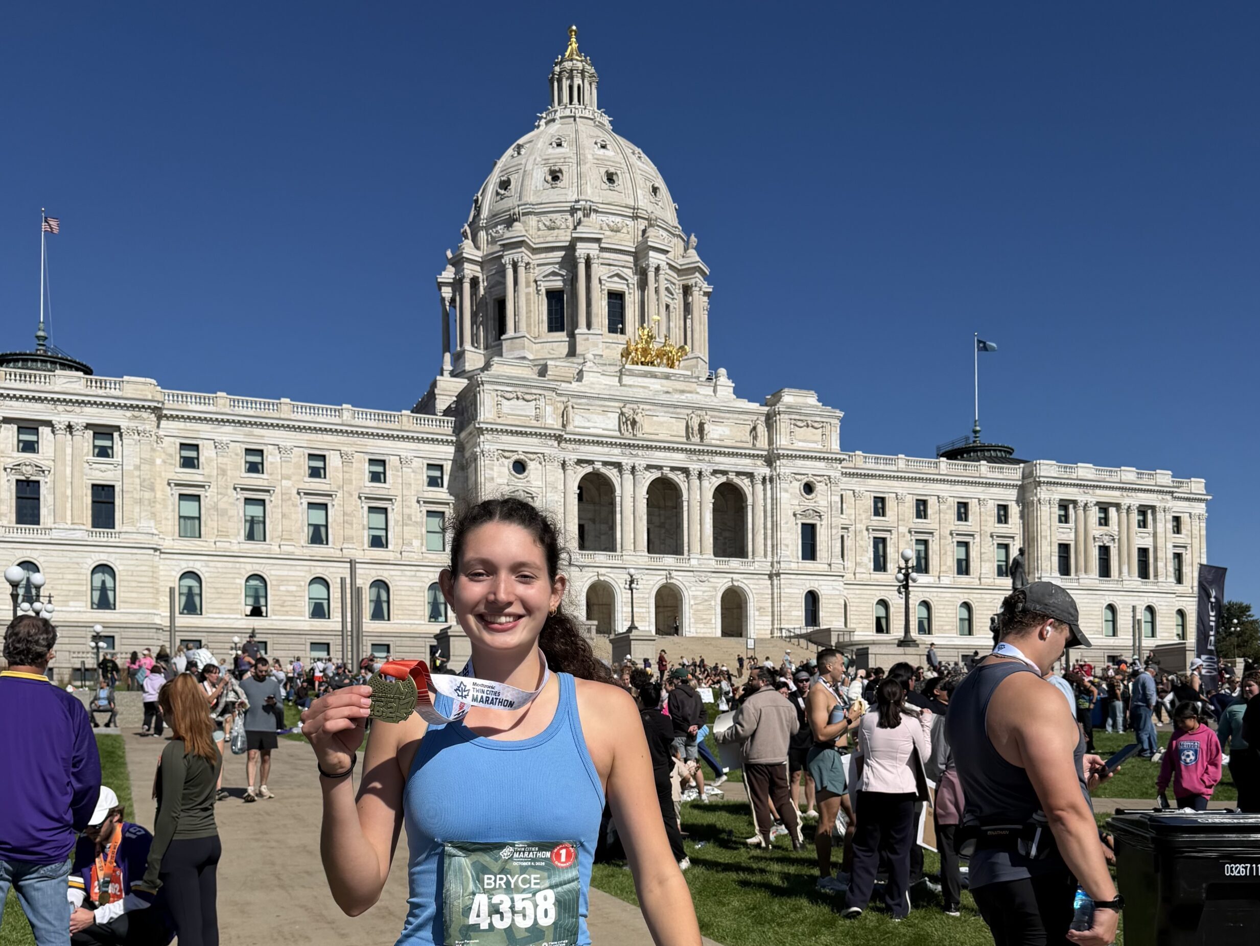 From the track to Summit Ave: How one St. Thomas student fell in love with running again