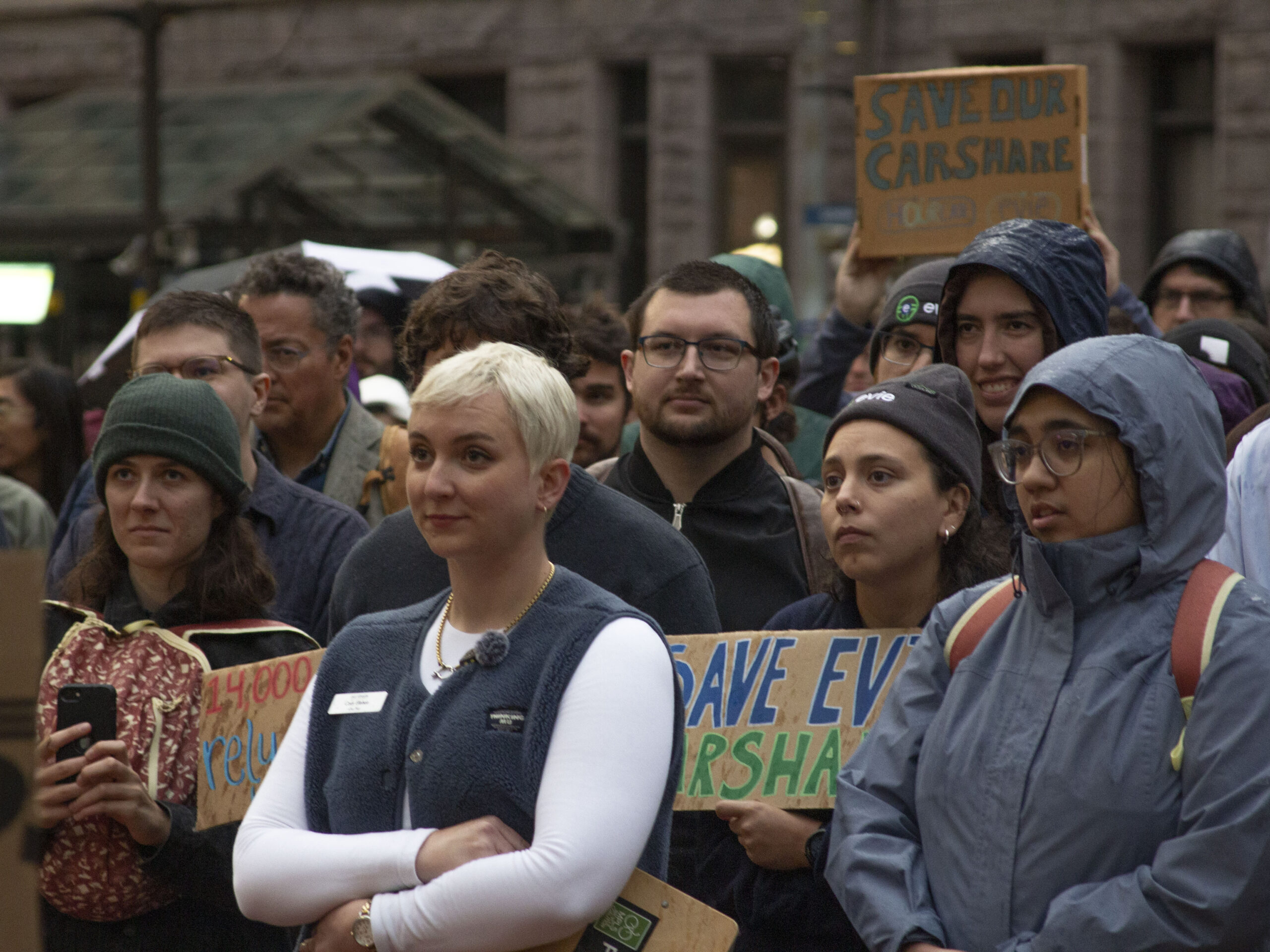 Demonstrators rally to save Twin Cities car-sharing service before HOURCAR’s shutdown